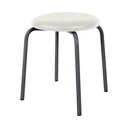 Gymnastikhocker Standard mit Polster,  38 cm, Gestellfarbe anthrazit