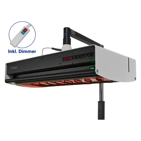 Halogen Infrarotstrahler IRS 3, Stativmodell inkl. Stativ und Dimmer