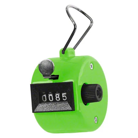 Handzhler Tally Counter aus Kunststoff