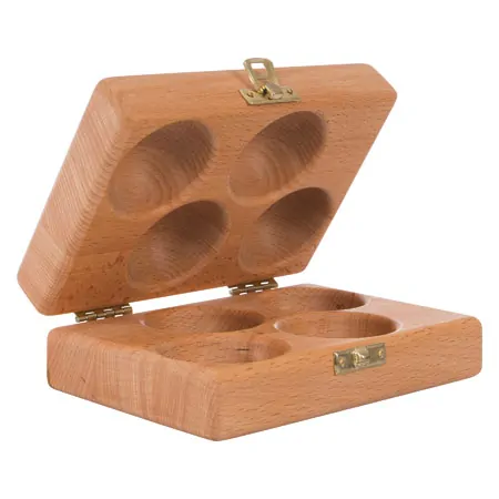 Holzbox fr Thera-Band Handtrainer, ohne Inhalt