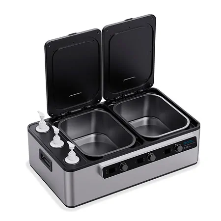 Hot Stone W�rmeger�t 2-in-1 BxHxT 60x20x38 cm, Vol. 2x 4,5 l