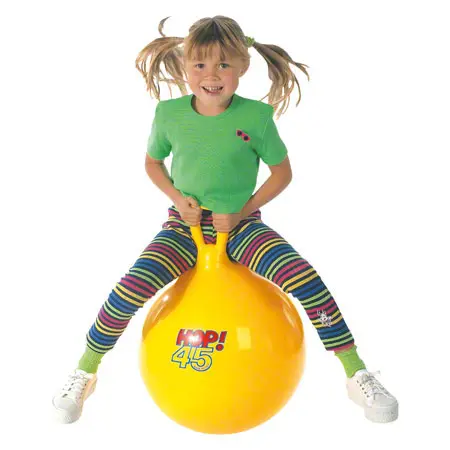 Hpfball,  45 cm, gelb