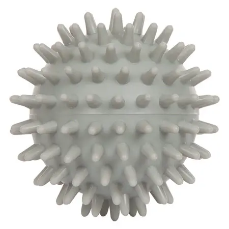Igel-Ball,  7 cm, hellgrau, hart