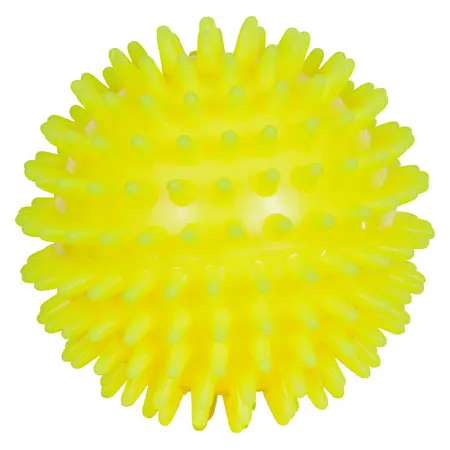 Igel-Ball,  8 cm, neon-gelb, soft