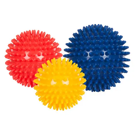 Igel-Ball mittel, 3er Set: je 1x  8 cm,  9 cm,  10 cm