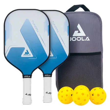 JOOLA Pickleball Set Tundra 7-tlg., 2xSchlger, 4xBlle + Tasche