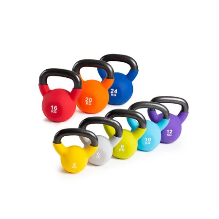Kettlebells 4-24 kg, 8er Set