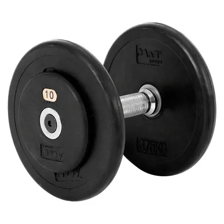 Kompakthantel aus Gummi, 10 kg, Stck