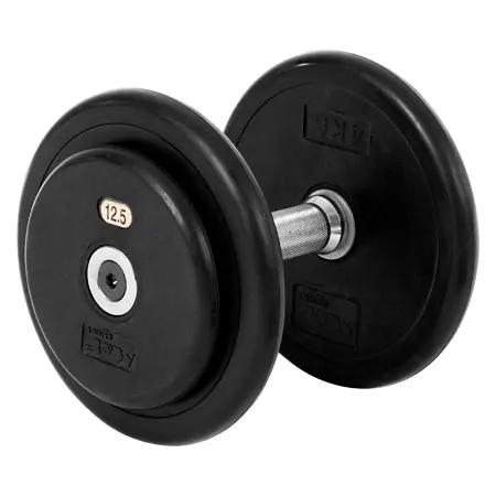 Kompakthantel aus Gummi, 12,5 kg, Stck