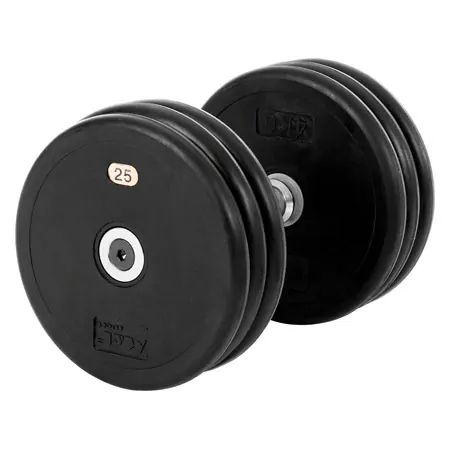 Kompakthantel aus Gummi, 25 kg, Stck