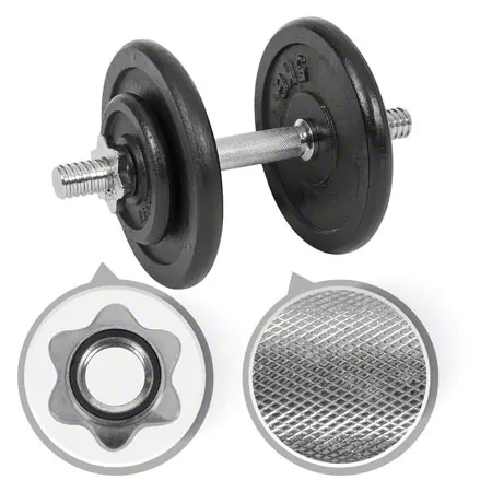 Kurzhantel-Set, 15 kg, 7-tlg.