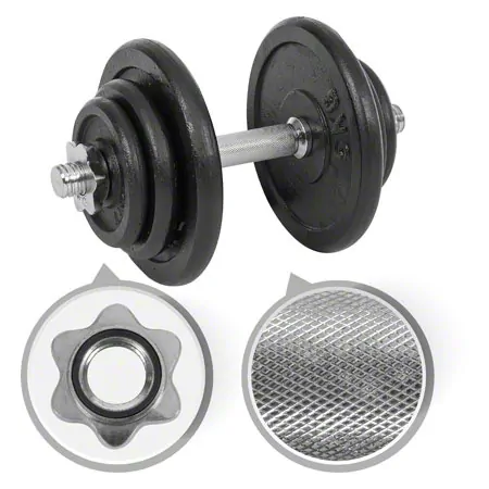 Kurzhantel-Set, 20 kg, 9-tlg.
