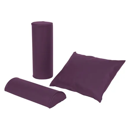 Lagerungs-Set, 3-tlg., 40 cm Rolle, Halbrolle und Kopfkissen