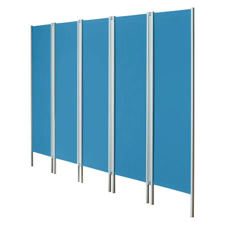 Leichtparavent 5-flgelig, HxB 165 x 259 cm
