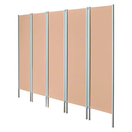 Leichtparavent 5-fl�gelig, HxB 165 x 259 cm