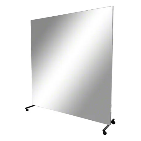 Leichtspiegel, BxH 150x200 cm, fahrbar und schwenkbar