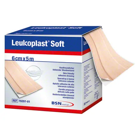 Leukoplast Soft Wundschnellverband, 5 m x 6 cm