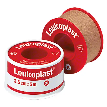 Leukoplast im Schutzring, 5 m x 2,5 cm, 1 Stck