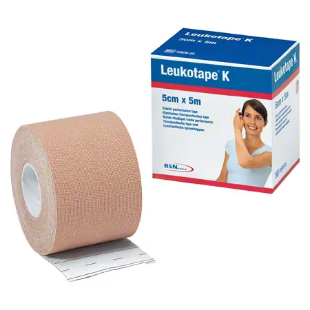 Leukotape K, LxB 5 m x 5 cm, neutral
