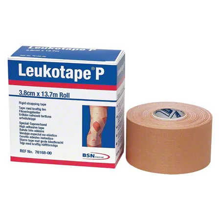 Leukotape P, LxB 13,7 m x 3,8 cm, hautfarben