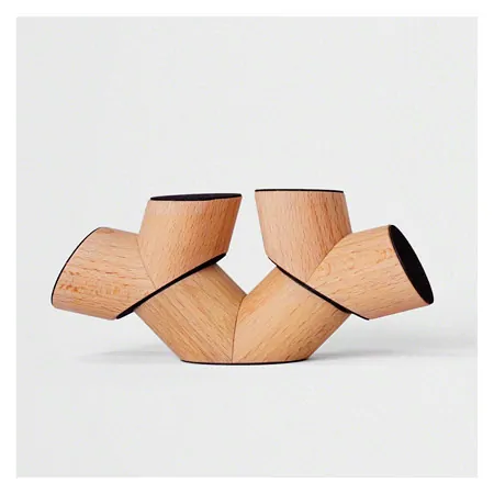 Loggos Erweiterungsset Y-Steine aus Buchenholz