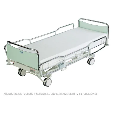 Lojer Krankenhausbett ScanAfia X ICU E-480, Trendelenburg elektr., Chrom