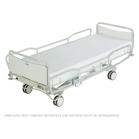 Lojer Krankenhausbett ScanAfia X ICU E-490, Trendelenburg elektr., RAL 9010