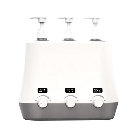 Massage�lw�rmer, 3-fach, inkl. 3 Spenderflaschen