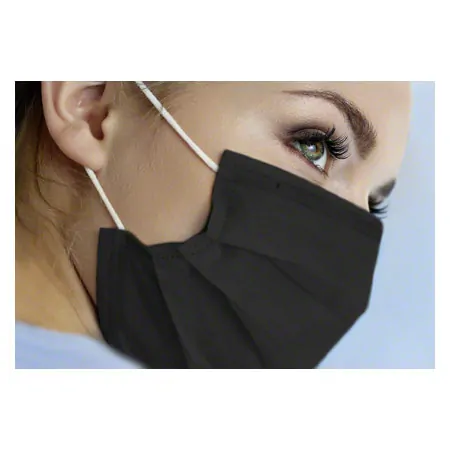 Medizinischer Einmal-Mundschutz mit Elastikband und Nasenbgel, 50 Stck