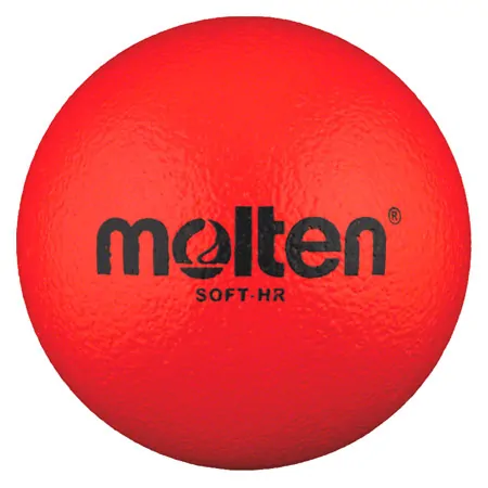 Molten Schaumstoffball Soft-HR beschichtet,  16 cm, rot
