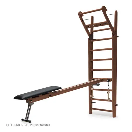 NOHRD Combi-Trainer f�r Sprossenwand, Nussbaum