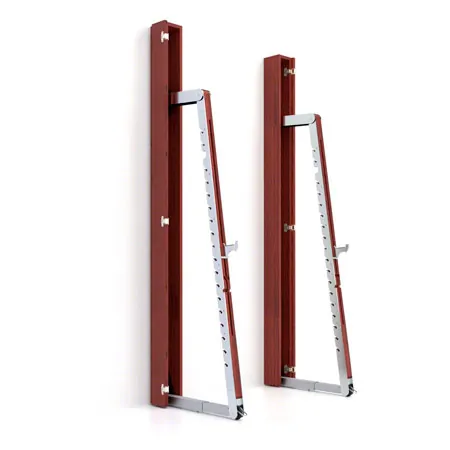 NOHRD SquatRack ausklappbare Hantelablage Club-Sport