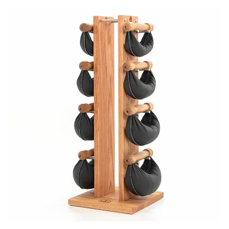 NOHRD Swing Turm inkl. 8 Swing Hanteln, 40 kg, Eiche