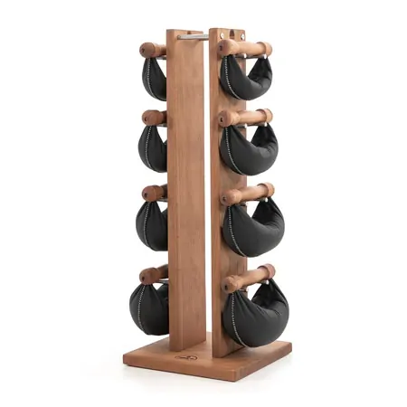NOHRD Swing Turm inkl. 8 Swing Hanteln, 40 kg, Kirsche