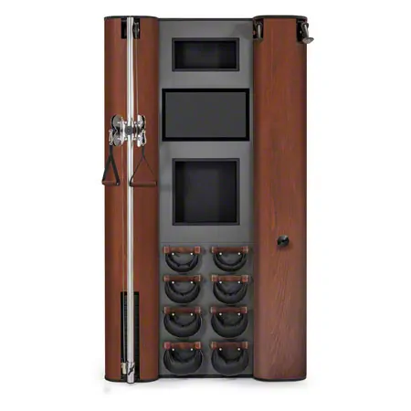 NOHRD Wall Compact, Seilzug, Skitrainer, 8 Swing Hanteln, Club-Sport