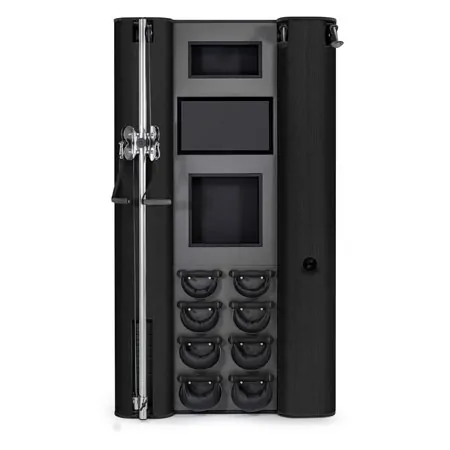 NOHrD Wall Compact, Seilzug, Skitrainer, 8 Swing Hanteln, Shadow