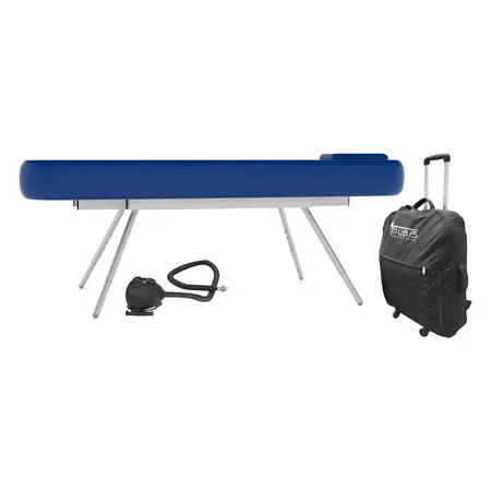 NUBIS Aufblasbare Massageliege Pro XL 2.0, L x B x H 210 x 75 x 58-80 cm