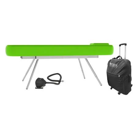 NUBIS Aufblasbare Massageliege Pro XL 2.0, L x B x H 210 x 75 x 58-80 cm