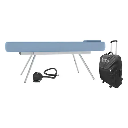 NUBIS Aufblasbare Massageliege Pro XL 2.0, LxBxH 210x75x58-80 cm