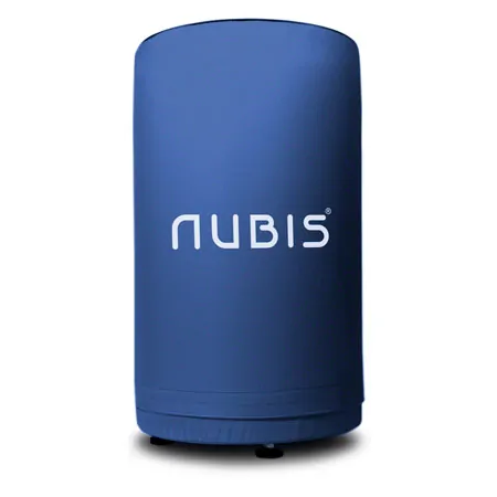 NUBIS Aufblasbarer Hocker inkl. Tragetasche, LxB 35x50 cm