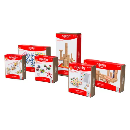 Nikitin Fr�hf�rderungspaket Lernspiele N6-N11, 6-tlg.