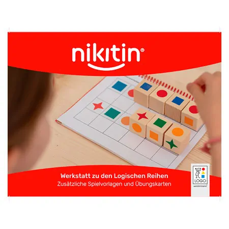 Nikitn Werkstatt-�bungskarten & Spielvorlagen zu den Logischen Reihen, 111 Seiten