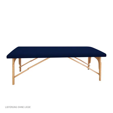 �lresistenter Liegenbezug mit PU-Beschichtung, 200x65 cm, blau