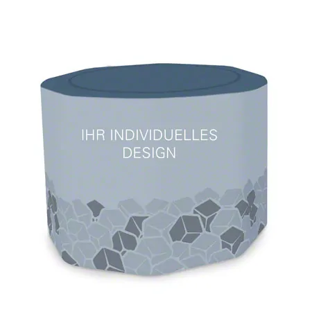 Personalisierbares Printlogo und Vollfarbdruck fr NUBIS Kltebecken IceBath