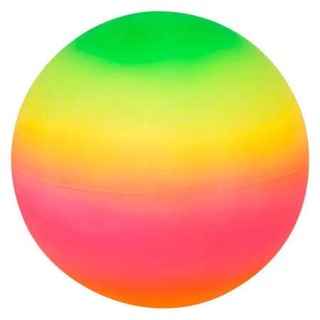 Regenbogenball,  18 cm