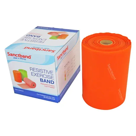Sanctband �bungsband, LxB 46 m x 15 cm, leicht, orange