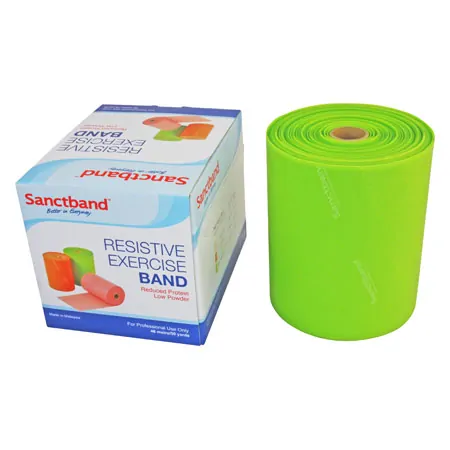 Sanctband �bungsband, LxB 46 m x 15 cm, mittel, gr�n