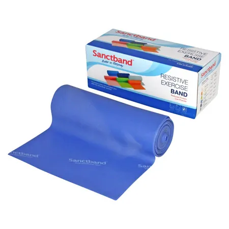 Sanctband �bungsband, LxB 5,5 m x 15 cm, stark, blau