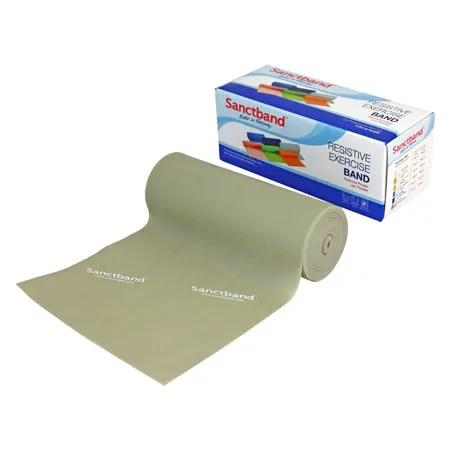 Sanctband �bungsband, LxB 5,5 m x 15 cm, super stark, grau