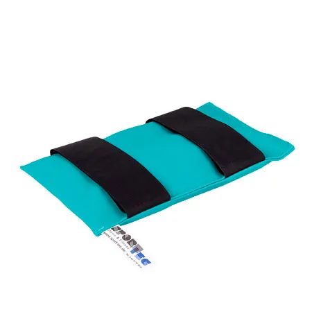 Sandsack mit Klettband, 25x15 cm, 1 kg, trkis